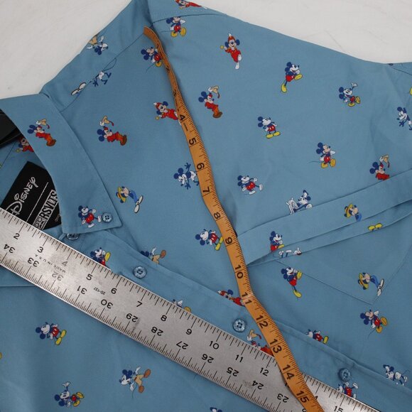 RSVLTS Shirt Mens 2XL Disney Spicy Mickey Mouse limited Short Sleeve Button Down - Picture 11 of 16